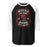 Westfield High School Mustangs Unisex 3/4 sleeve Raglan T-shirt 207