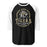 Conroe High School Tigers Unisex 3/4 sleeve Raglan T-shirt 206