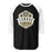 Conroe High School Tigers Unisex 3/4 sleeve Raglan T-shirt 209