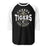Conroe High School Tigers Unisex 3/4 sleeve Raglan T-shirt 218