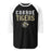 Conroe High School Tigers Unisex 3/4 sleeve Raglan T-shirt 017