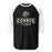 Conroe High School Tigers Unisex 3/4 sleeve Raglan T-shirt 202
