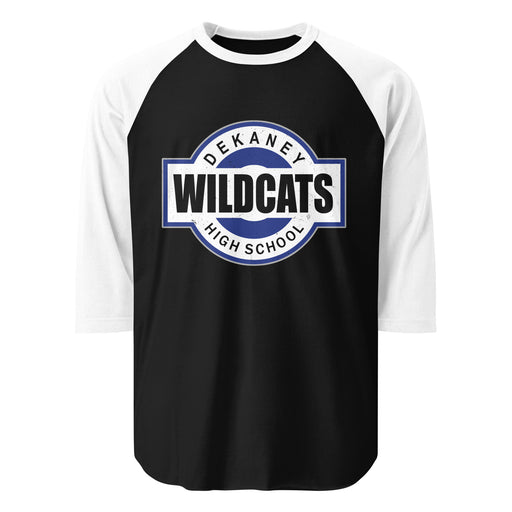 Dekaney High School Wildcats Unisex 3/4 sleeve Raglan T-shirt 011