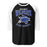 Dekaney High School Wildcats Unisex 3/4 sleeve Raglan T-shirt 213