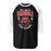 Del Valle High School Cardinals Unisex 3/4 sleeve Raglan T-shirt 204