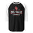 Del Valle High School Cardinals Unisex 3/4 sleeve Raglan T-shirt 202