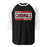 Del Valle High School Cardinals Unisex 3/4 sleeve Raglan T-shirt 098