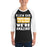 Man wearing Klein Oak High School Panthers Unisex 3/4 Sleeve Raglan T-shirt 231