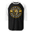 Klein Oak High School Panthers Unisex 3/4 Sleeve Raglan T-shirt 239