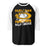 Klein Oak High School Panthers Unisex 3/4 Sleeve Raglan T-shirt 205