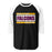 Jersey Village High School Falcons Unisex 3/4 Sleeve Raglan T-shirt 098