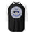 Hebron High School Hawks Unisex 3/4 sleeve Raglan T-shirt 215