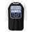 Hebron High School Hawks Unisex 3/4 sleeve Raglan T-shirt 001