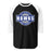 Hebron High School Hawks Unisex 3/4 sleeve Raglan T-shirt 011