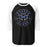 Hebron High School Hawks Unisex 3/4 sleeve Raglan T-shirt 214