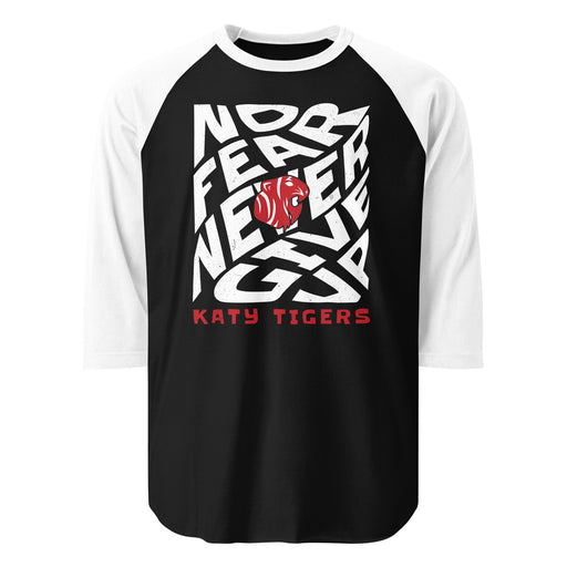 Katy High School Tigers Unisex 3/4 sleeve Raglan T-shirt 236