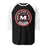 Martin High School Warriors Unisex 3/4 sleeve Raglan T-shirt 220
