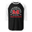 Martin High School Warriors Unisex 3/4 sleeve Raglan T-shirt 208