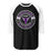 Morton Ranch High School Mavericks Unisex 3/4 sleeve Raglan T-shirt 239