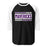 Morton Ranch High School Mavericks Unisex 3/4 sleeve Raglan T-shirt 098