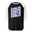 New Caney High School Eagles Unisex 3/4 sleeve Raglan T-shirt 223