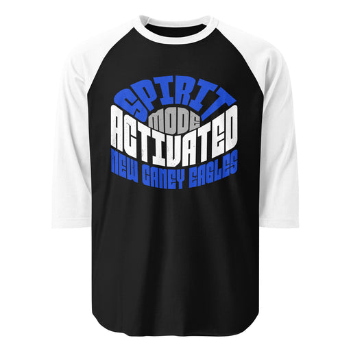 New Caney High School Eagles Unisex 3/4 sleeve Raglan T-shirt 242