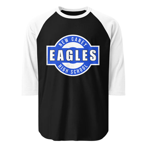New Caney High School Eagles Unisex 3/4 sleeve Raglan T-shirt 011