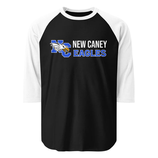 New Caney High School Eagles Unisex 3/4 sleeve Raglan T-shirt 200