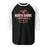 North Shore High School Mustangs Unisex 3/4 Sleeve Raglan T-shirt 217