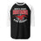 North Shore High School Mustangs Unisex 3/4 Sleeve Raglan T-shirt 204