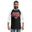Front view of North Shore High School Mustangs Unisex 3/4 Sleeve Raglan T-shirt 234