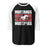 North Shore High School Mustangs Unisex 3/4 Sleeve Raglan T-shirt 233