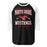 North Shore High School Mustangs Unisex 3/4 Sleeve Raglan T-shirt 230