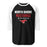 North Shore High School Mustangs Unisex 3/4 Sleeve Raglan T-shirt 003