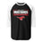 North Shore High School Mustangs Unisex 3/4 Sleeve Raglan T-shirt 049