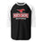 North Shore High School Mustangs Unisex 3/4 Sleeve Raglan T-shirt 202