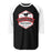 North Shore High School Mustangs Unisex 3/4 Sleeve Raglan T-shirt 209