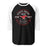 North Shore High School Mustangs Unisex 3/4 Sleeve Raglan T-shirt 201
