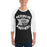 Man wearing Permian High School Panthers Unisex 3/4 sleeve Raglan T-shirt 228