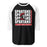 Porter High School Spartans Unisex 3/4 Sleeve Raglan T-shirt 235