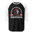 Porter High School Spartans Unisex 3/4 Sleeve Raglan T-shirt 208