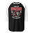 Porter High School Spartans Unisex 3/4 Sleeve Raglan T-shirt 204
