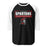 Porter High School Spartans Unisex 3/4 Sleeve Raglan T-shirt 049