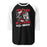 Porter High School Spartans Unisex 3/4 Sleeve Raglan T-shirt 205