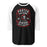Porter High School Spartans Unisex 3/4 Sleeve Raglan T-shirt 207