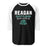 Reagan High School Rattlers Unisex 3/4 sleeve Raglan T-shirt 003