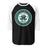 Reagan High School Rattlers Unisex 3/4 sleeve Raglan T-shirt 216