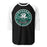 Reagan High School Rattlers Unisex 3/4 sleeve Raglan T-shirt 215