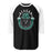 Reagan High School Rattlers Unisex 3/4 sleeve Raglan T-shirt 229
