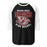 Round Rock High School Dragons Unisex 3/4 sleeve Raglan T-shirt 204